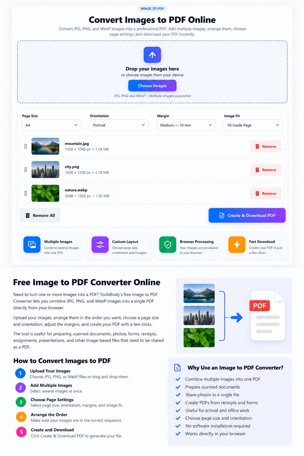 Image to PDF Converter